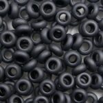 TN-06-0611 toho demi round 6-0 matte color opaque grey