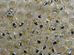 TN-06-PF0021 Perma Finish Silver Lined Crystal TOHO Demi Round