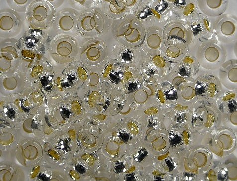 TN-06-PF0021 toho demi round 6-0 perma finish silver lined crystal