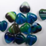 0090418 hartje 10x11x6 mixed blue green white