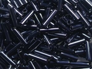 M-BGL-6-0451 Gunmetal Miyuki Bugles 6mm - Afbeelding 1