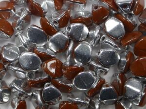 PI-99991-27001 Dark Oxblood Half Labrador Pinch beads. 10 gram - Afbeelding 1