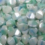 PI-99996-14400 pinch beads 5×3 mixed blue white green luster