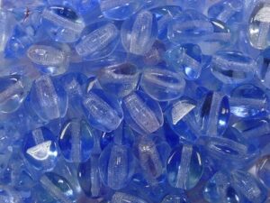 PI-X1532 Mixed Light Sapphire Crystal Pinch beads. 10 gram - Afbeelding 1