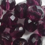 fp1-10-20060 10 mm firepolish medium amethyst