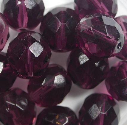 fp1-10-20060 10 mm firepolish medium amethyst fp1-10-20060 10 mm firepolish medium amethyst