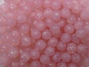 MB-03-71010 Milky Pink Melon Beads 50 Pc. - Afbeelding 1