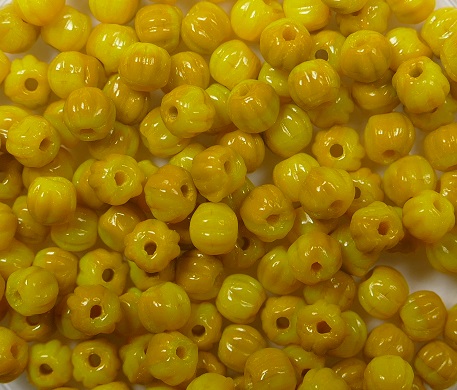 mb-03-x1422 3 mm melon beads curry