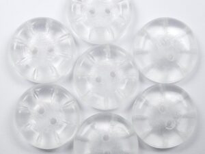 0150184 Semi Matte Crystal Knopen 8 Pc