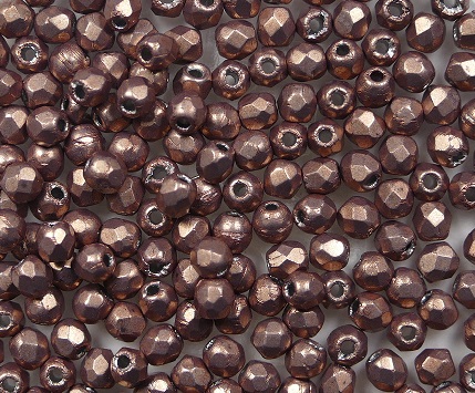 FP1-02-04B10 firepolish 2,5 mm colortrends saturated metallic autumn maple