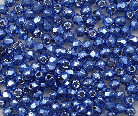 FP1-02-05A05 firepolish 2,5 mm colortrends saturated metallic little boy blue