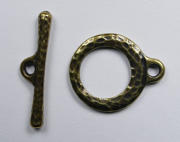 TC94-6205-27 tierracast toggle clasp craftsman brass oxide