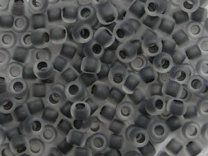 TR-08-0344FM Frosted Black Lined Crystal - Afbeelding 1
