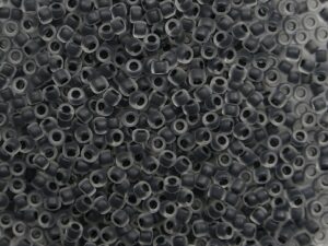 TR-15-0344FM Frosted Black Lined Crystal