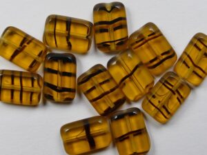 0030330 Tortoise Rectangle. 10 Pc. - Afbeelding 1