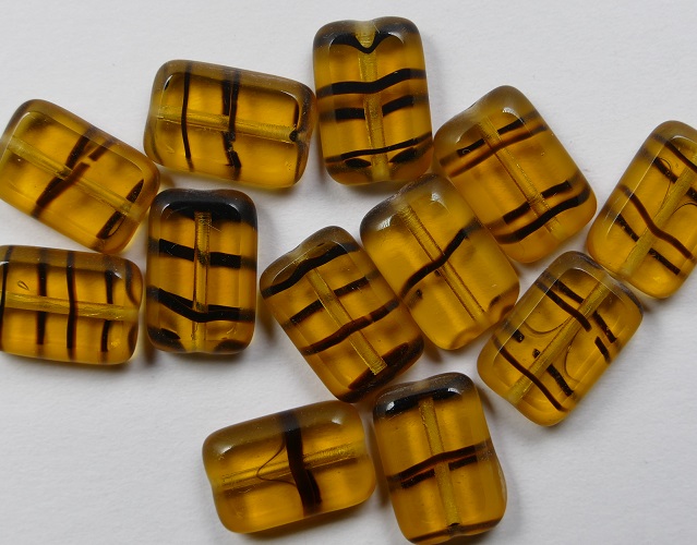0030330 rectangle 12x8 mm tortoise