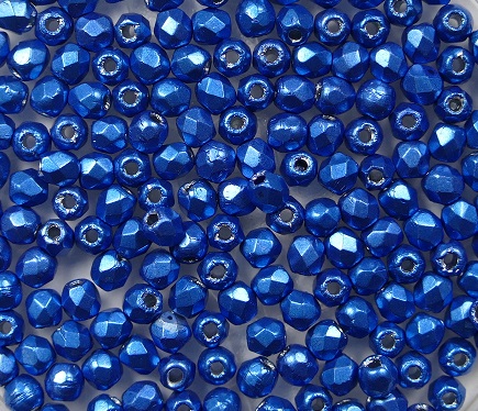 FP1-02-06B03 firepolish 2,5 mm colortrends saturated nebulas blue
