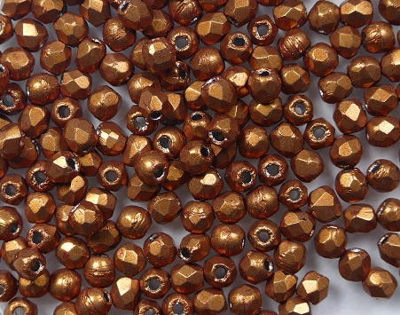FP1-02-07B05 firepolish 2,5 mm colortrends saturated metallic hazel