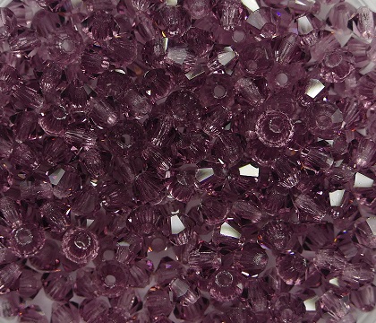 PRBic-03-AMY preciosa bicones 3 mm amethyst