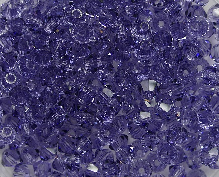 PRBic-03-TAN preciosa bicones 3 mm tanzanite