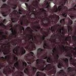 PRBic-04-AMY preciosa bicones 4 mm amethyst