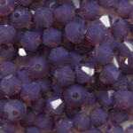 PRBic-04-AMYOP preciosa bicones 4 mm amethyst opal