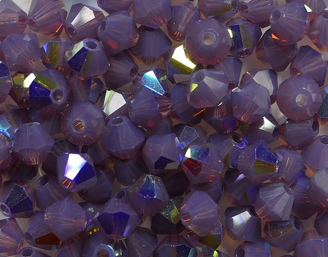 PRBic-04-AMYOPAB preciosa bicones 4 mm amethyst opal ab