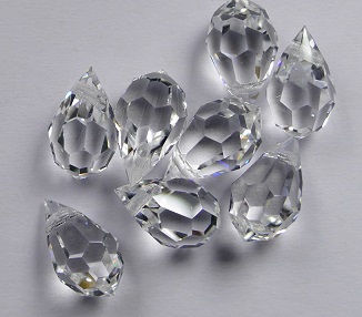 PrD-6-681-CRYS Preciosa drop 681 6x10 mm Crystal