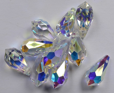 prd-6,5-CAB preciosa drop 6,5x13 mm crystal AB