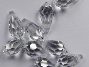 PrD-6,5-CRYS Drop, 6.5x13 mm, Preciosa, Crystal - Afbeelding 1