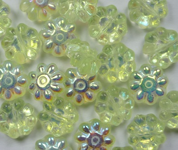 0130136 daisy discs 9 mm jonquil ab kleurnummer X80130