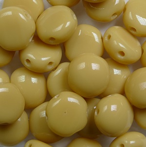 CB-13020 candy beads 8 mm opaque ivory color 13020