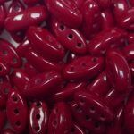 CL-93220 cali beads dark coral red