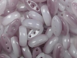CL-X1034 Cali Beads Opal White-Amethyst 20 Pc