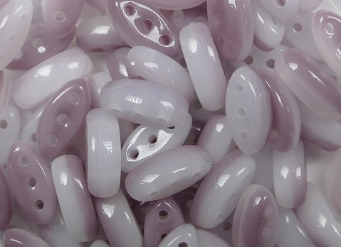 CL-x1034 cali beads opal white-amethyst