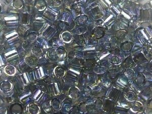 DB-8-0107 Transparent Grey Iris Miyuki Delica's 8/0