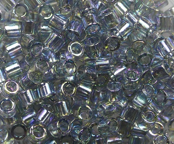 db-8-0107 miyuki delica 8-0 transparent grey iris kleurnummer 107