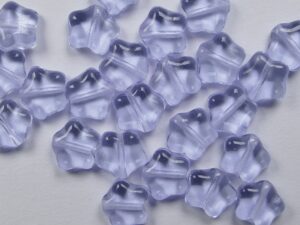 0090428 Alexandrite Star Glassbeads 25 Pc. - Afbeelding 1
