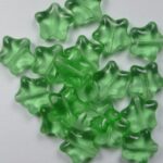 0100550 stars 12 mm dark peridot color 50610