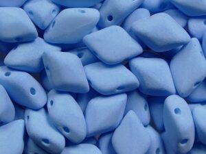GD-02010-92927 Bondeli Matt Blue Raspberry Matubo GemDuo 10 gram