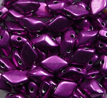 M-GD-08A04 Matubo Gemduo's Color Trends Sueded Gold fuchsi Red