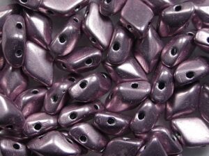 GD-08A10 Color Trends Sueded Gold Blackened Pearl Matubo GemDuo 10 gram - Afbeelding 1