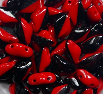 M-GD-93298 Matubo Gemduo's Duets Opaque Red-Black