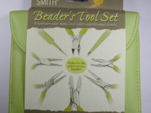 PLFAS06 Beadsmith Light Olive Beaders Tool Set in Clutch. - Afbeelding 1