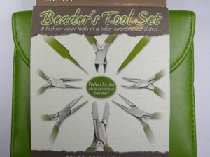 PLFAS07 Beadsmith Olive Beaders Tool Set in Clutch. - Afbeelding 1