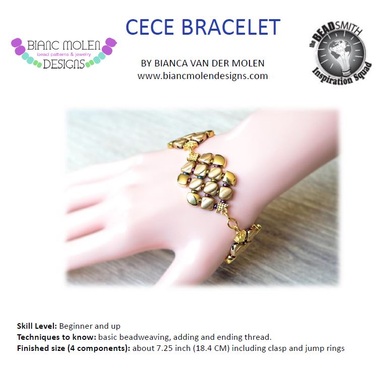 free cece bracelet met silky beads