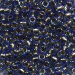 tr-08-0997 toho rounds 8-0 gold lined rainbow light sapphire
