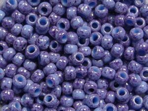 TR-08-1204 Marbled Opaque Light Blue-Amethyst - Afbeelding 1