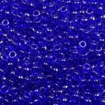tr-11-0116 toho rounds 11-0 transparent lustered cobalt