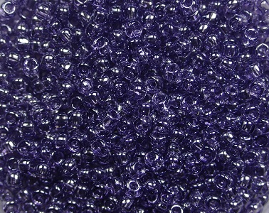 tr-11-0136 toho rounds 11-0 transparent lustered sugar plum